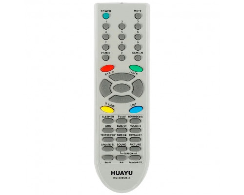 Универсальный пульт Huayu RM-609CB для телевизоров LG TV, серый