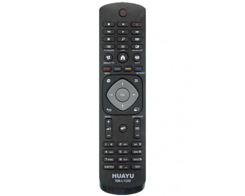 Универсальный пульт Huayu RM-L1220 для телевизоров PHILIPS Smart TV, черный