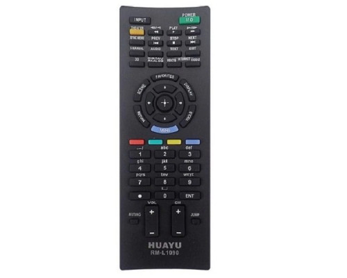 Универсальный пульт Huayu RM-L1090 для телевизоров Sony TV, черный