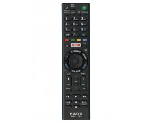 Универсальный пульт Huayu RM-L1275 для телевизоров Sony TV, черный