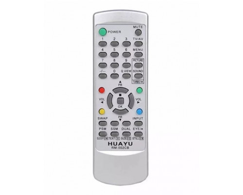 Универсальный пульт Huayu RM-002CB для телевизоров LG TV, серый