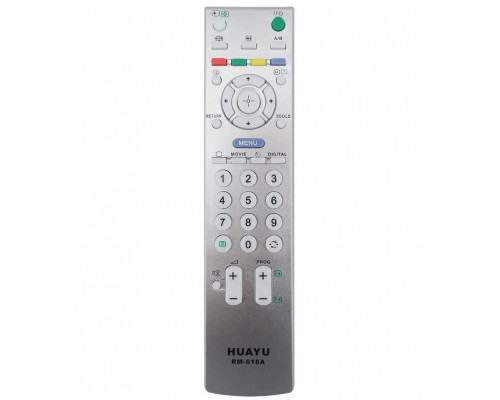 Универсальный пульт Huayu RM-618A для телевизоров Sony TV, серый